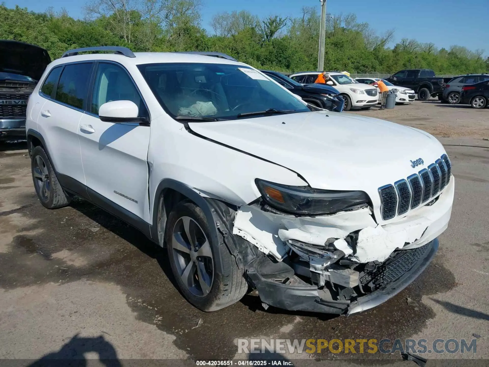 1 Фотография поврежденного автомобиля 1C4PJLDB4LD595411 JEEP CHEROKEE 2020