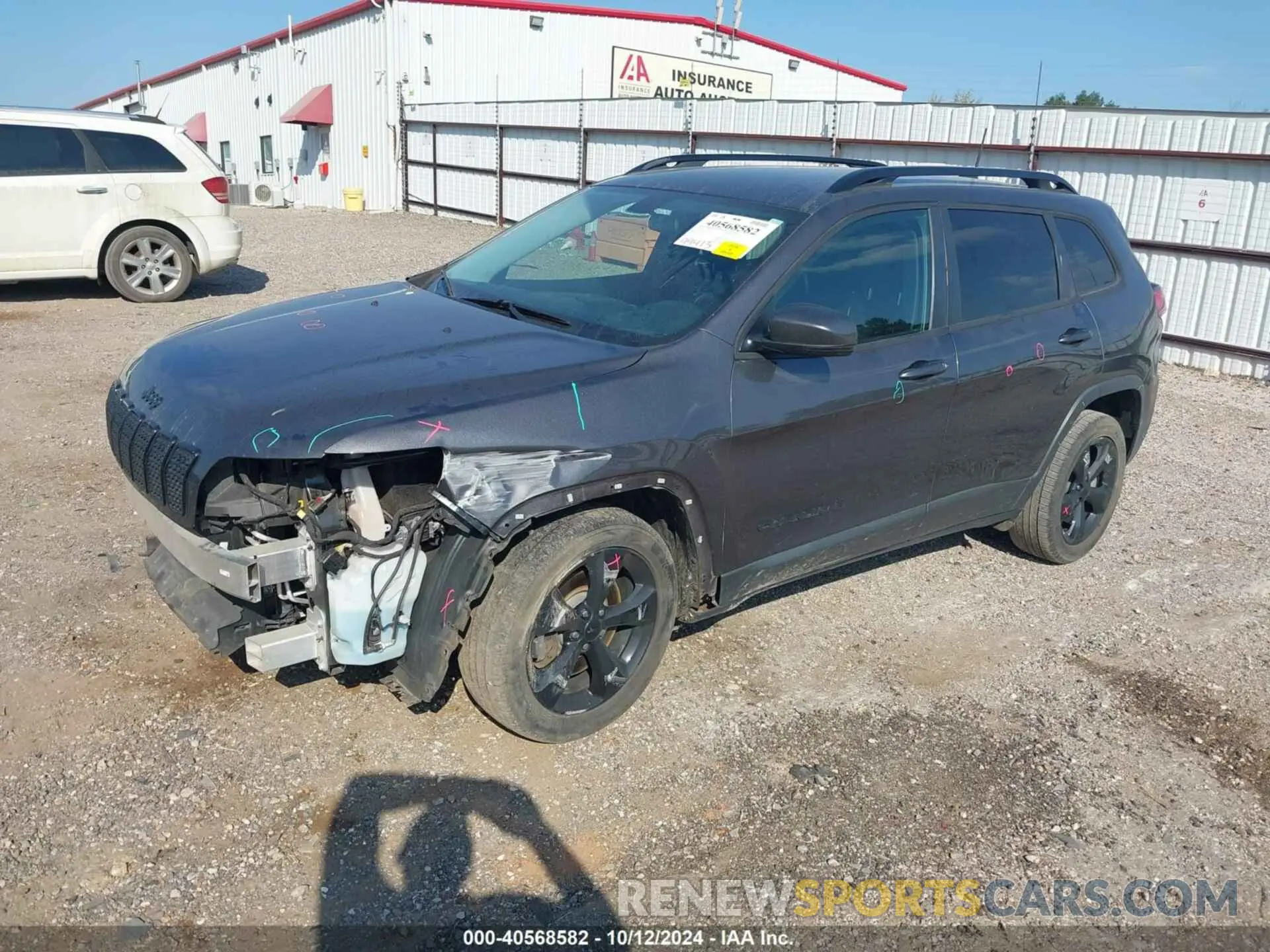 2 Photograph of a damaged car 1C4PJLLB0LD581586 JEEP CHEROKEE 2020