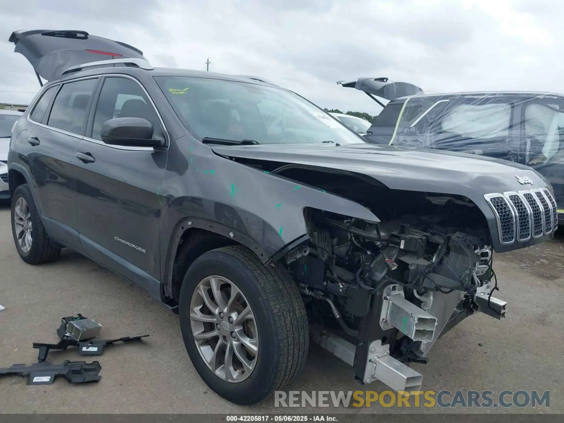 1 Фотография поврежденного автомобиля 1C4PJLLB6LD525541 JEEP CHEROKEE 2020