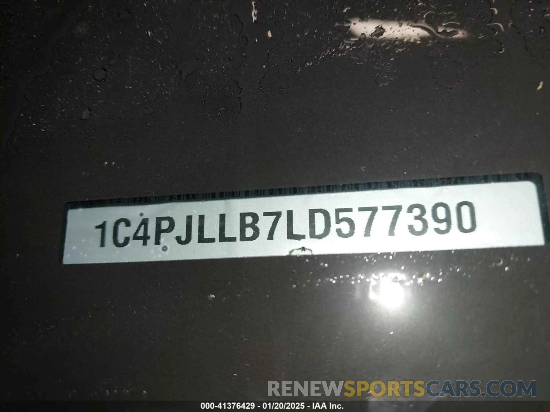 9 Фотография поврежденного автомобиля 1C4PJLLB7LD577390 JEEP CHEROKEE 2020