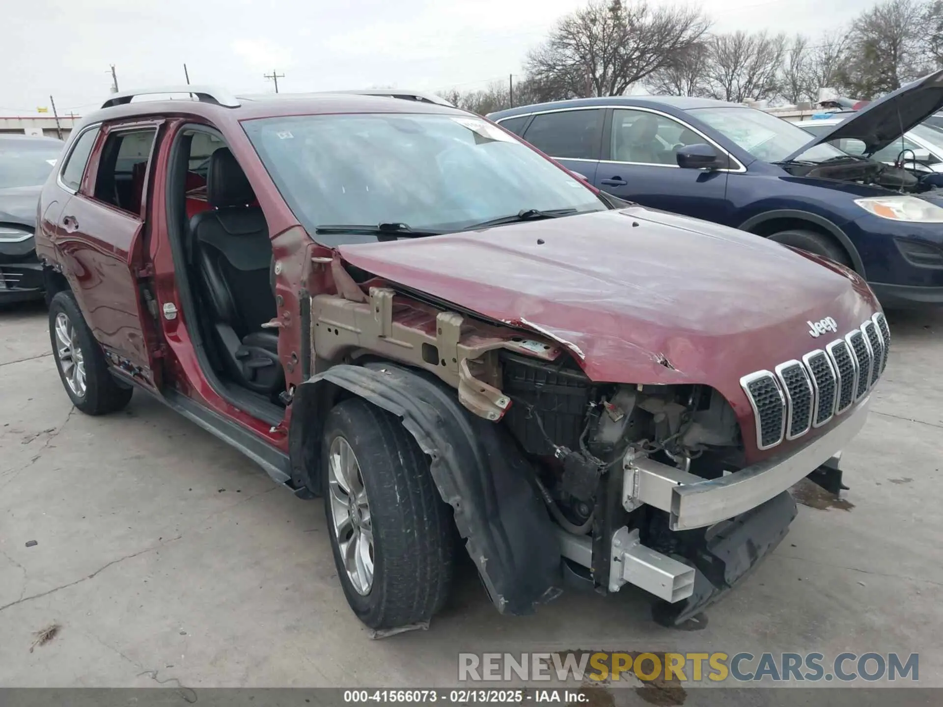 1 Фотография поврежденного автомобиля 1C4PJLLB7LD585604 JEEP CHEROKEE 2020