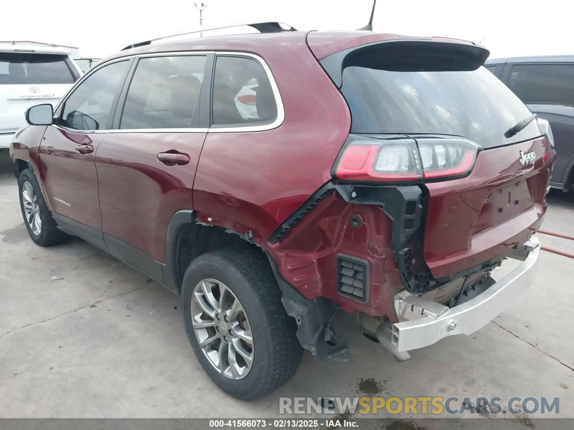 3 Фотография поврежденного автомобиля 1C4PJLLB7LD585604 JEEP CHEROKEE 2020