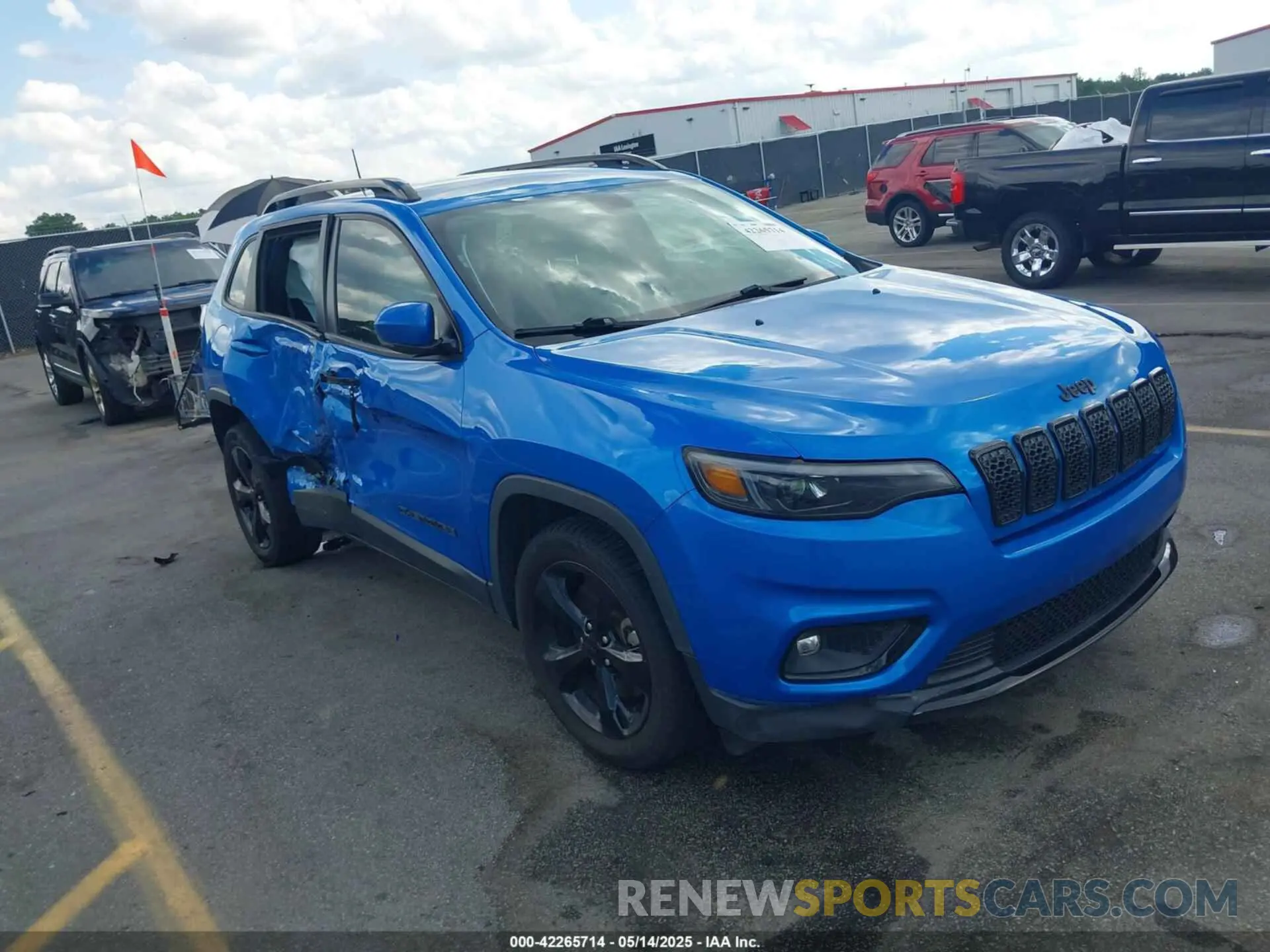 1 Photograph of a damaged car 1C4PJLLB9LD585653 JEEP CHEROKEE 2020