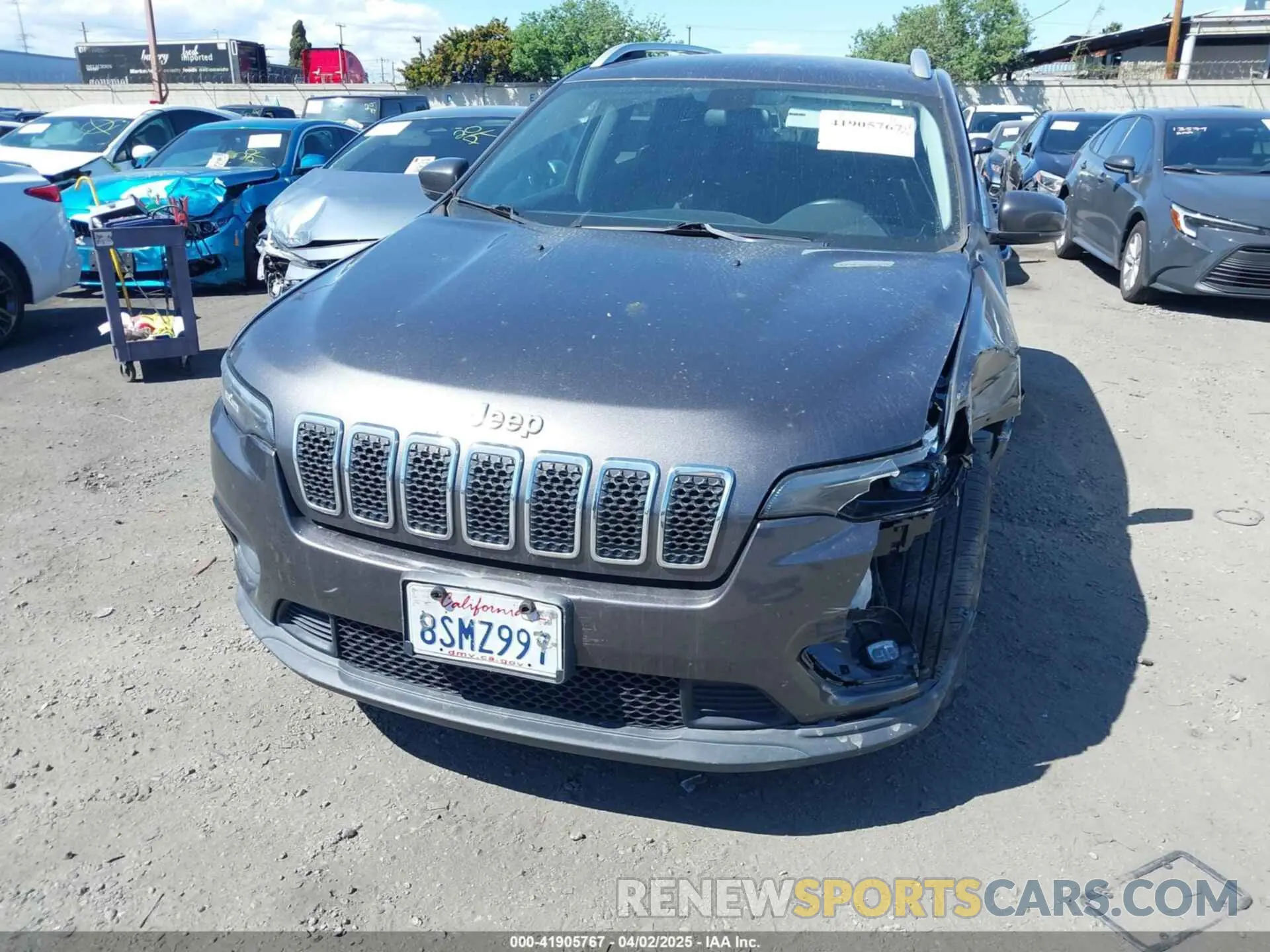 12 Фотография поврежденного автомобиля 1C4PJLLB9LD605920 JEEP CHEROKEE 2020