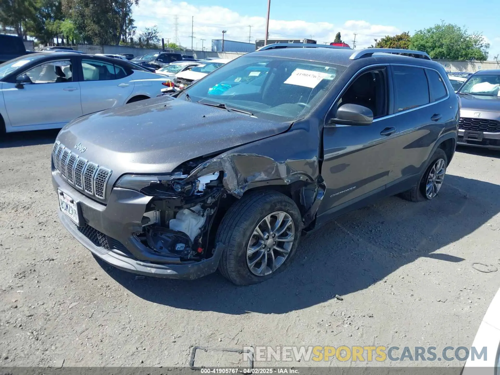 2 Фотография поврежденного автомобиля 1C4PJLLB9LD605920 JEEP CHEROKEE 2020