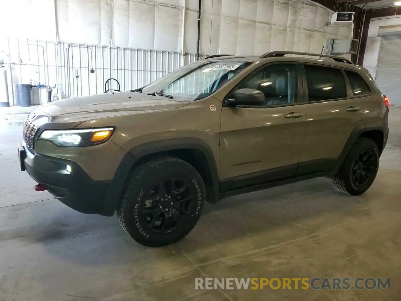 1 Photograph of a damaged car 1C4PJMBX3LD608752 JEEP CHEROKEE 2020