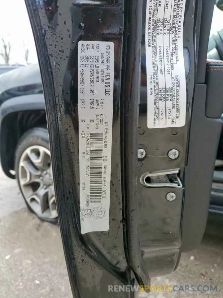 13 Photograph of a damaged car 1C4PJMBX4LD515285 JEEP CHEROKEE 2020