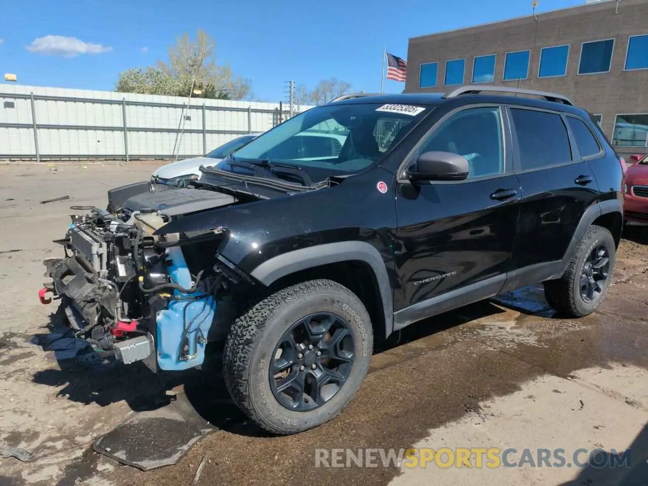 1 Photograph of a damaged car 1C4PJMBX4LD568343 JEEP CHEROKEE 2020