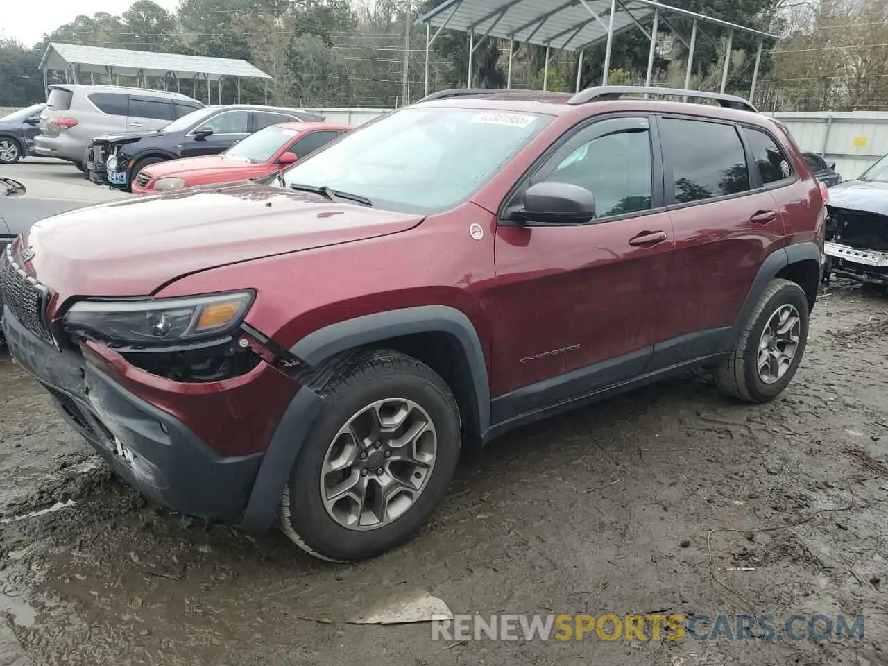 1 Photograph of a damaged car 1C4PJMBX6LD613203 JEEP CHEROKEE 2020