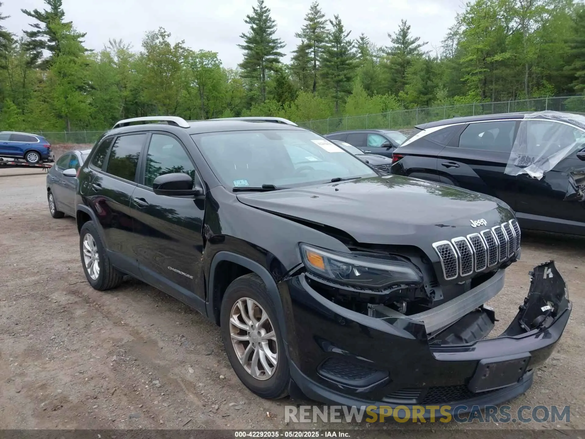 1 Фотография поврежденного автомобиля 1C4PJMCB8LD607440 JEEP CHEROKEE 2020