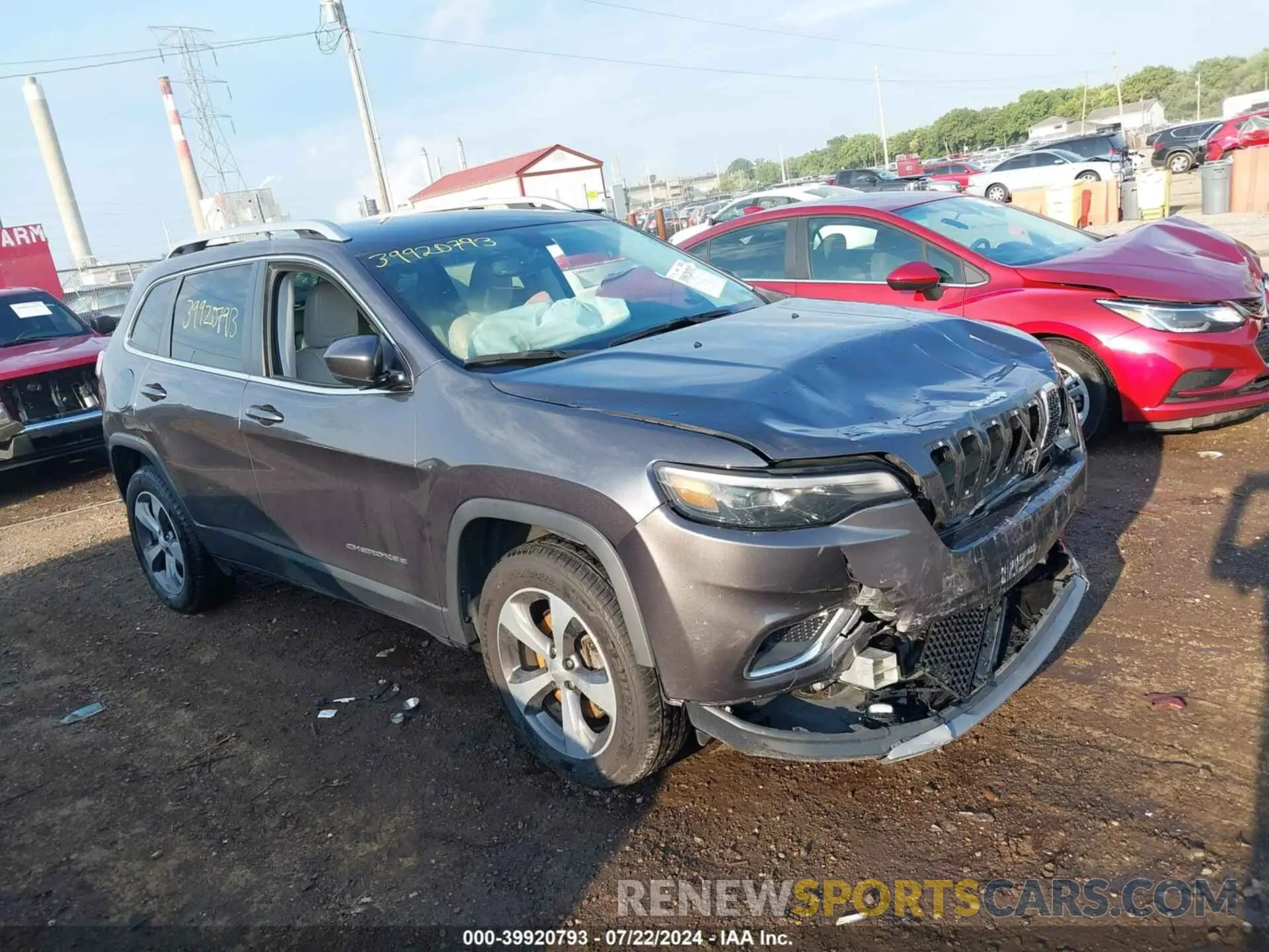 1 Фотография поврежденного автомобиля 1C4PJMDX8LD527369 JEEP CHEROKEE 2020