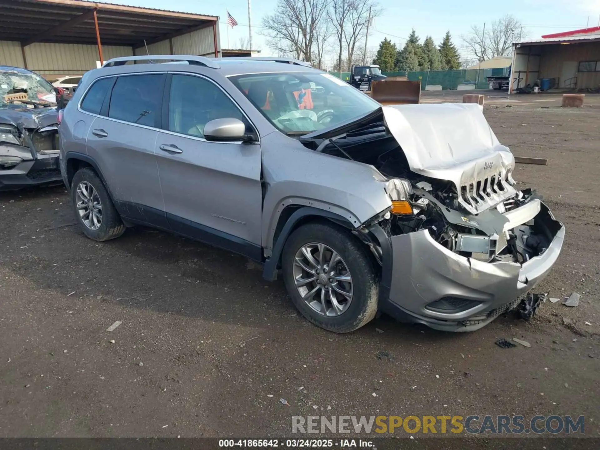 1 Photograph of a damaged car 1C4PJMLB4LD652178 JEEP CHEROKEE 2020