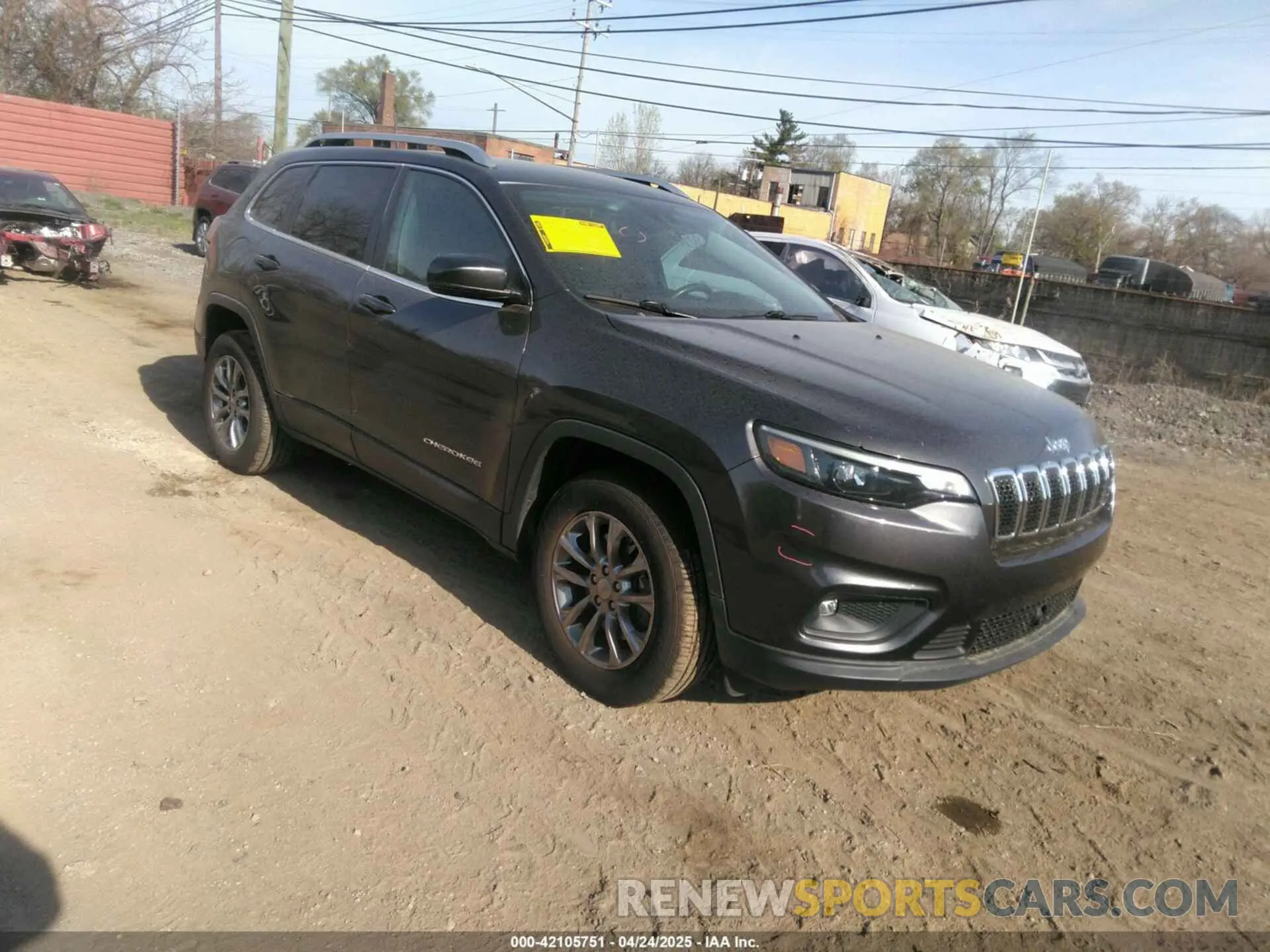 1 Photograph of a damaged car 1C4PJMLX3LD635710 JEEP CHEROKEE 2020