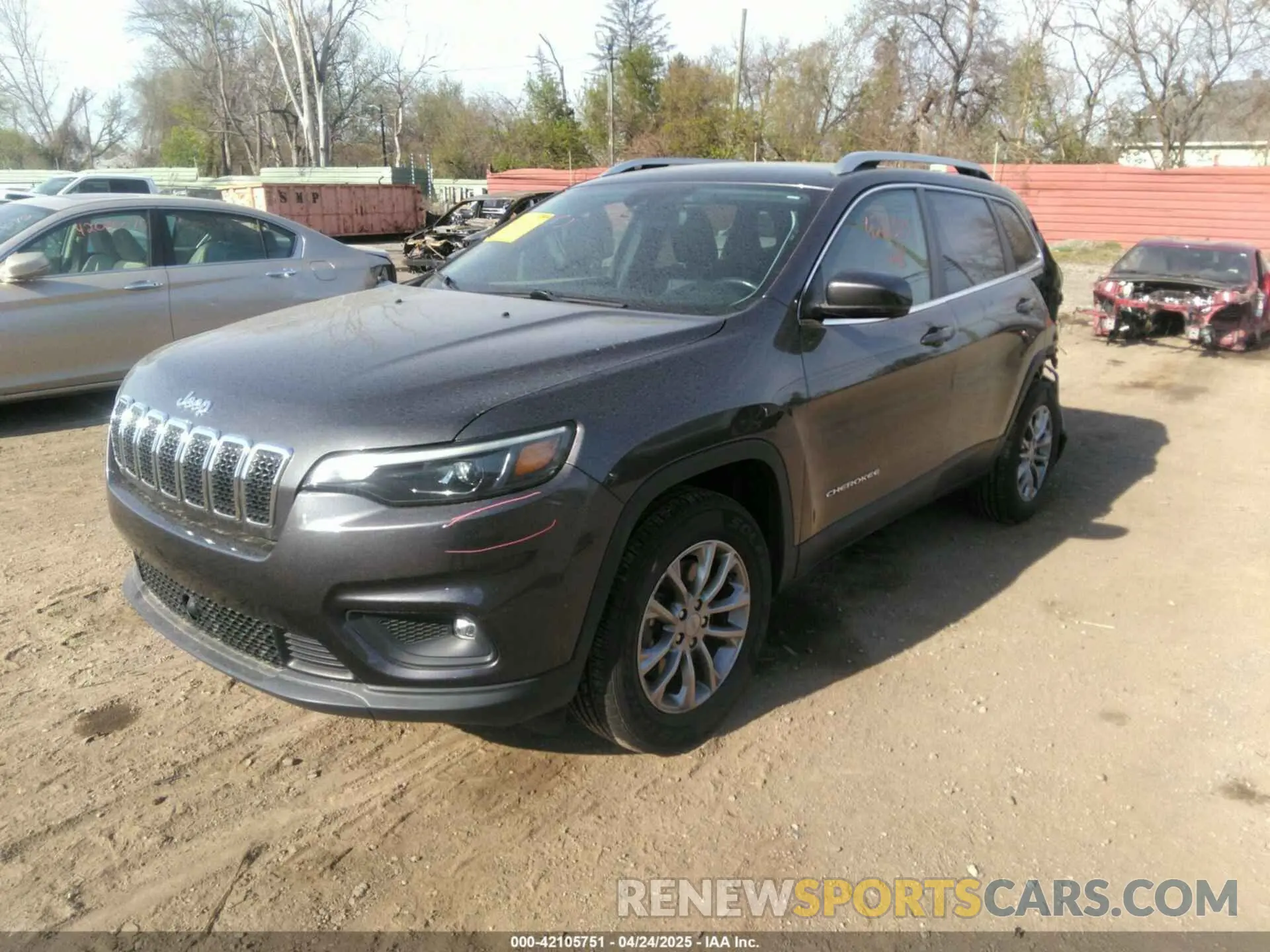 2 Photograph of a damaged car 1C4PJMLX3LD635710 JEEP CHEROKEE 2020