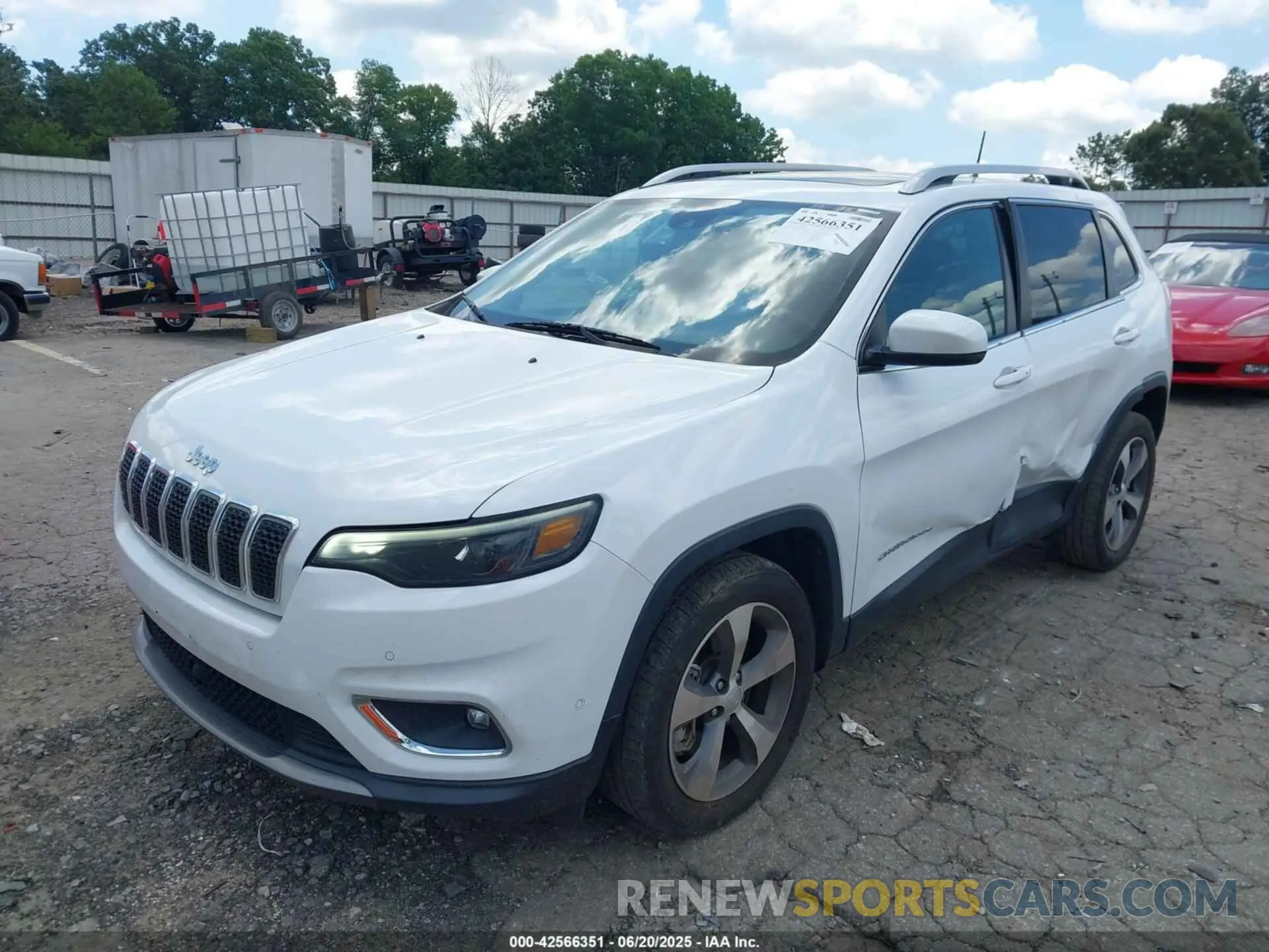 2 Photograph of a damaged car 1C4PJLDX5MD187268 JEEP CHEROKEE 2021