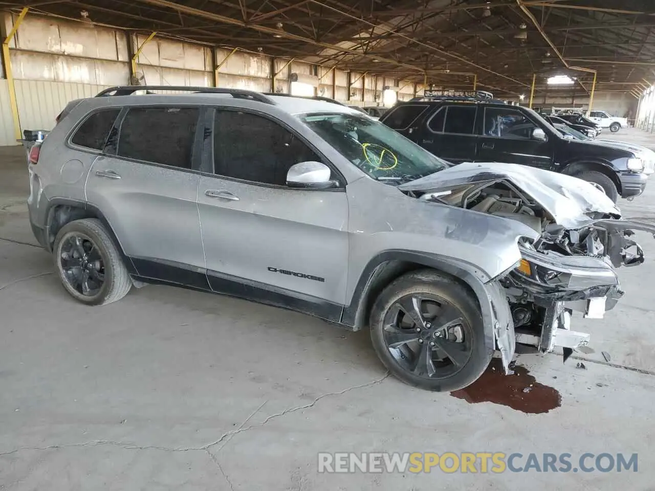 4 Фотография поврежденного автомобиля 1C4PJLLB7MD168999 JEEP CHEROKEE 2021
