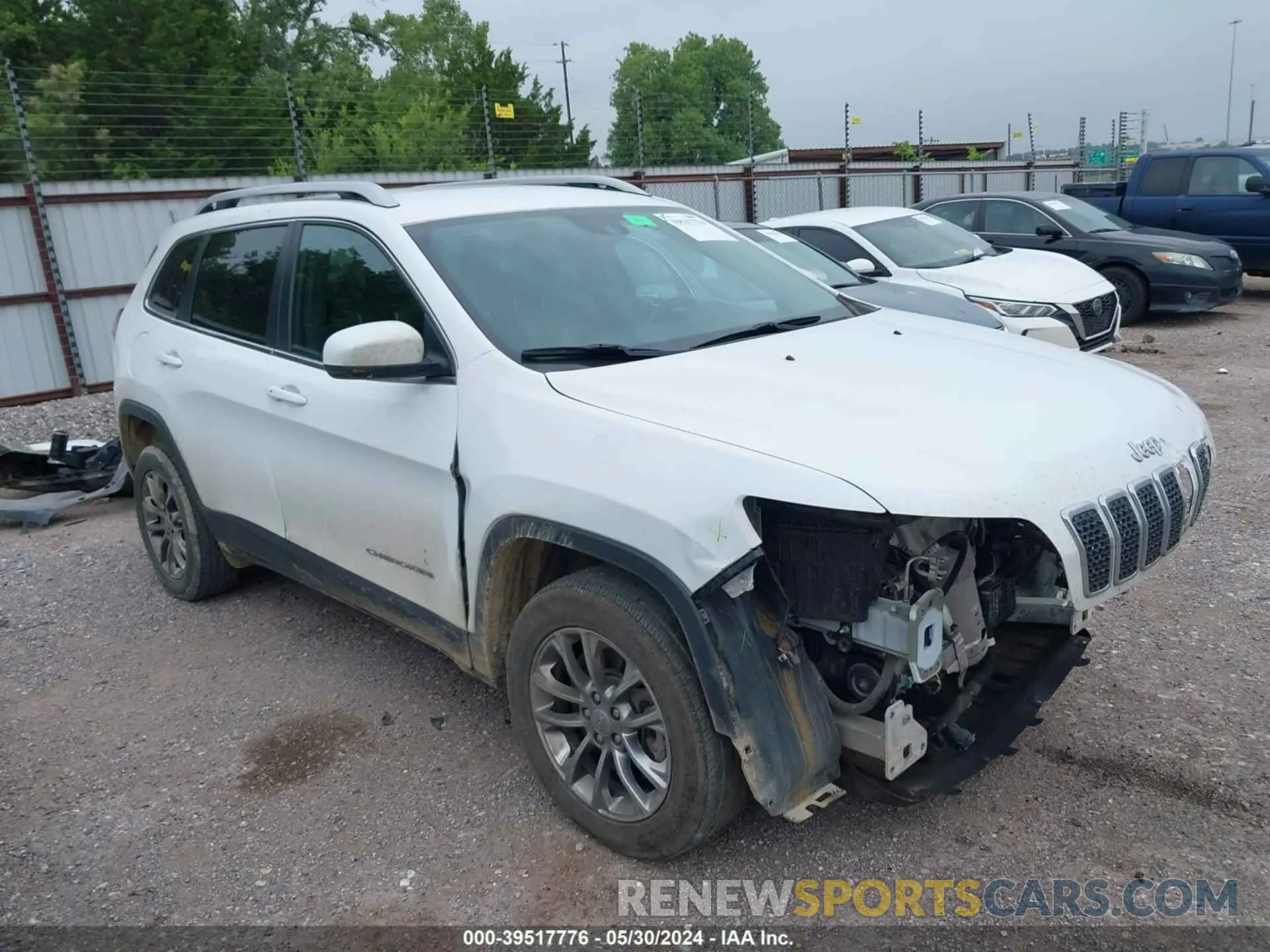 1 Фотография поврежденного автомобиля 1C4PJLLB8MD103661 JEEP CHEROKEE 2021
