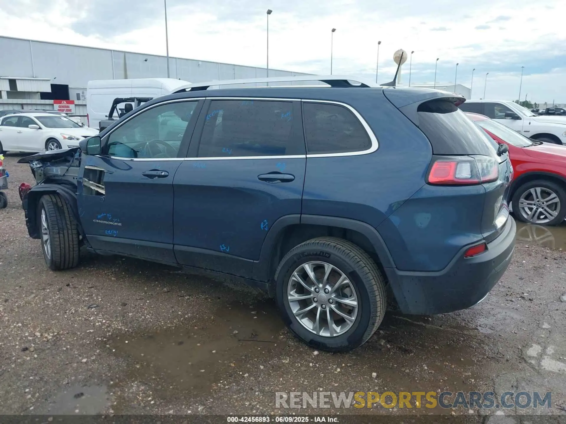 3 Фотография поврежденного автомобиля 1C4PJLMX2MD107165 JEEP CHEROKEE 2021