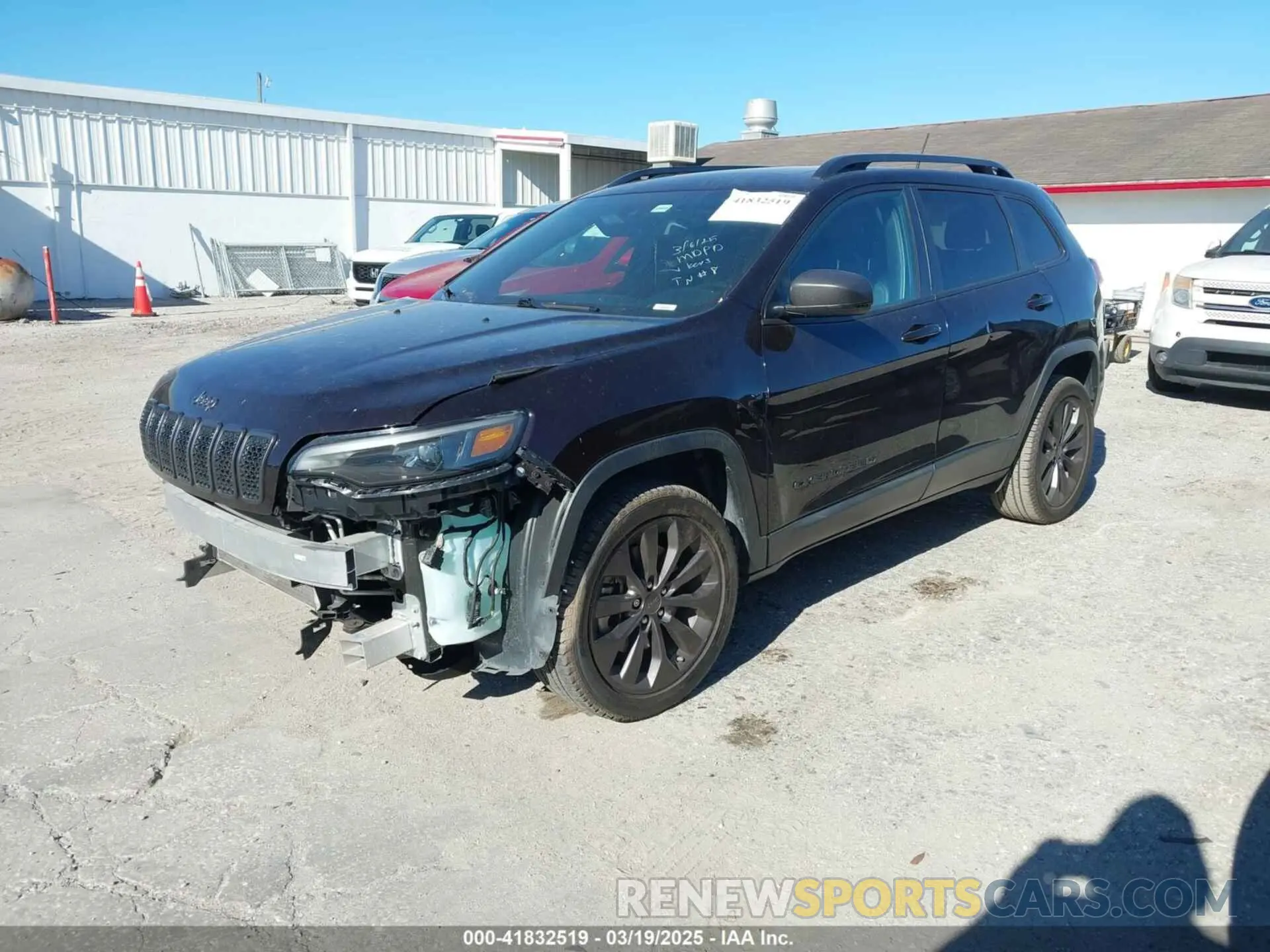 2 Photograph of a damaged car 1C4PJLMX3MD196048 JEEP CHEROKEE 2021