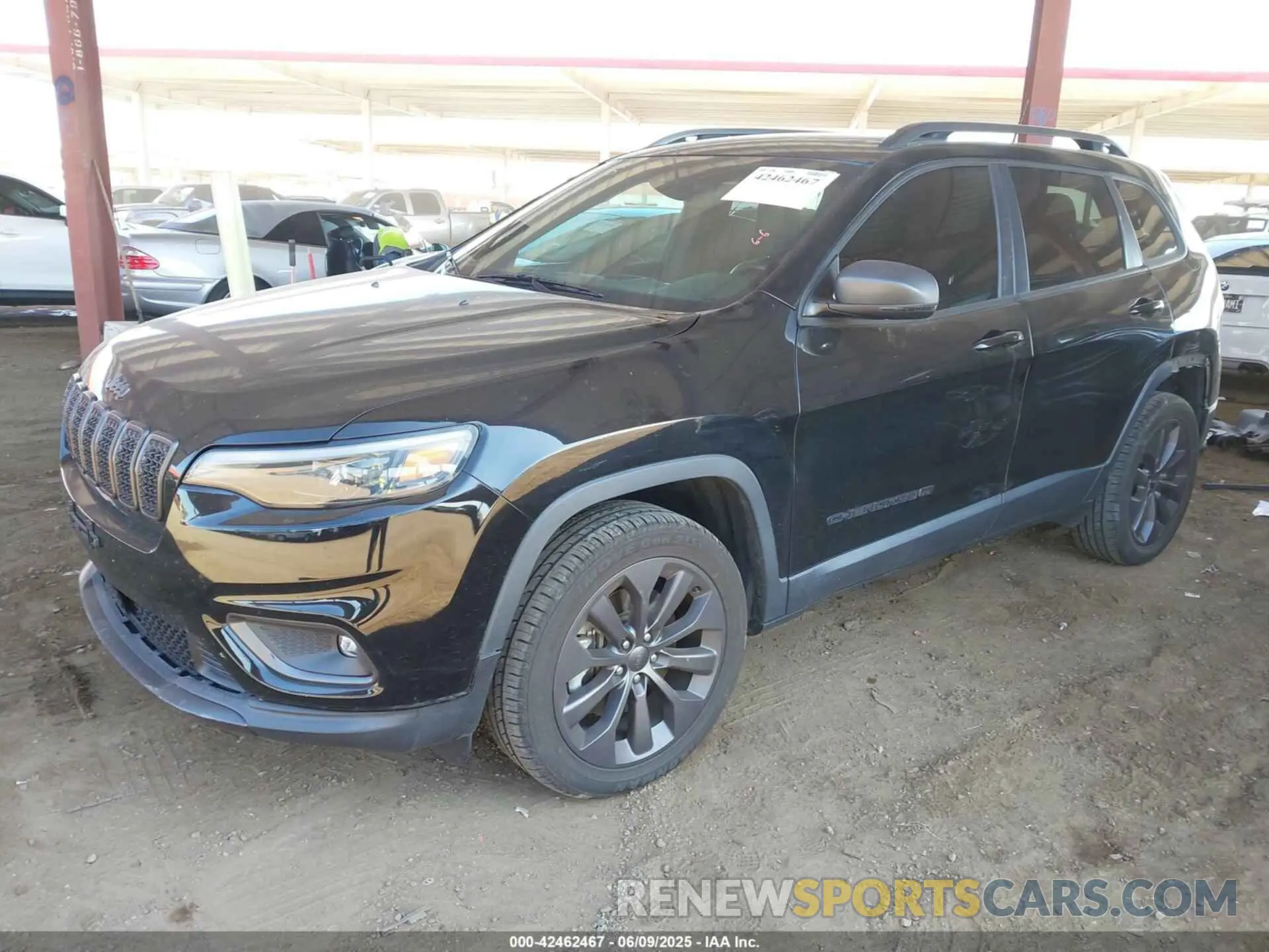 2 Photograph of a damaged car 1C4PJLMX5MD144338 JEEP CHEROKEE 2021