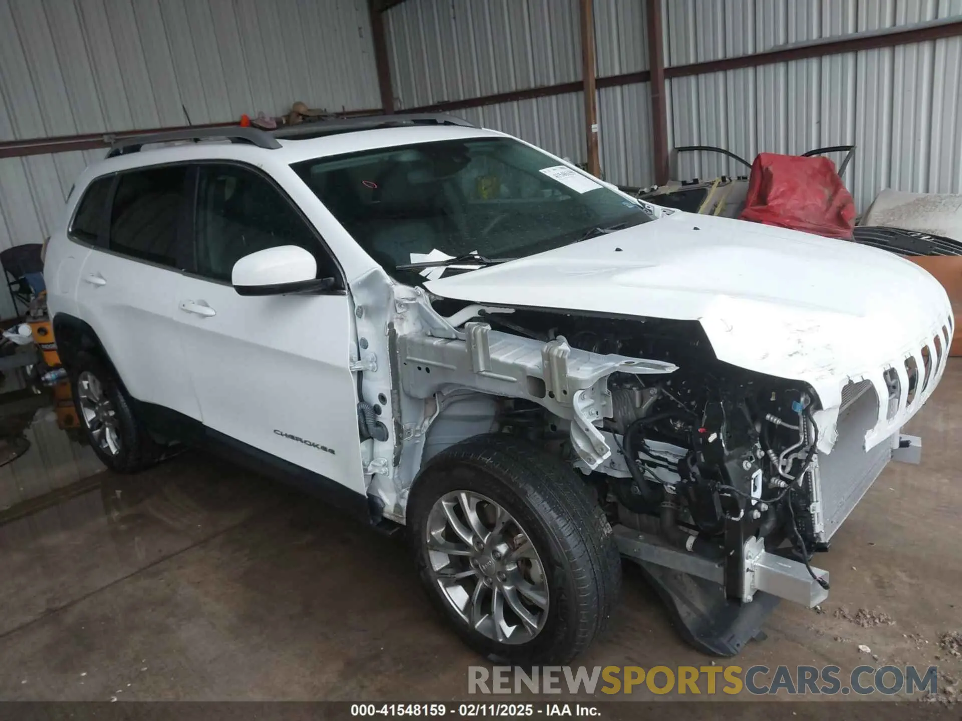 1 Фотография поврежденного автомобиля 1C4PJLMX7MD221078 JEEP CHEROKEE 2021