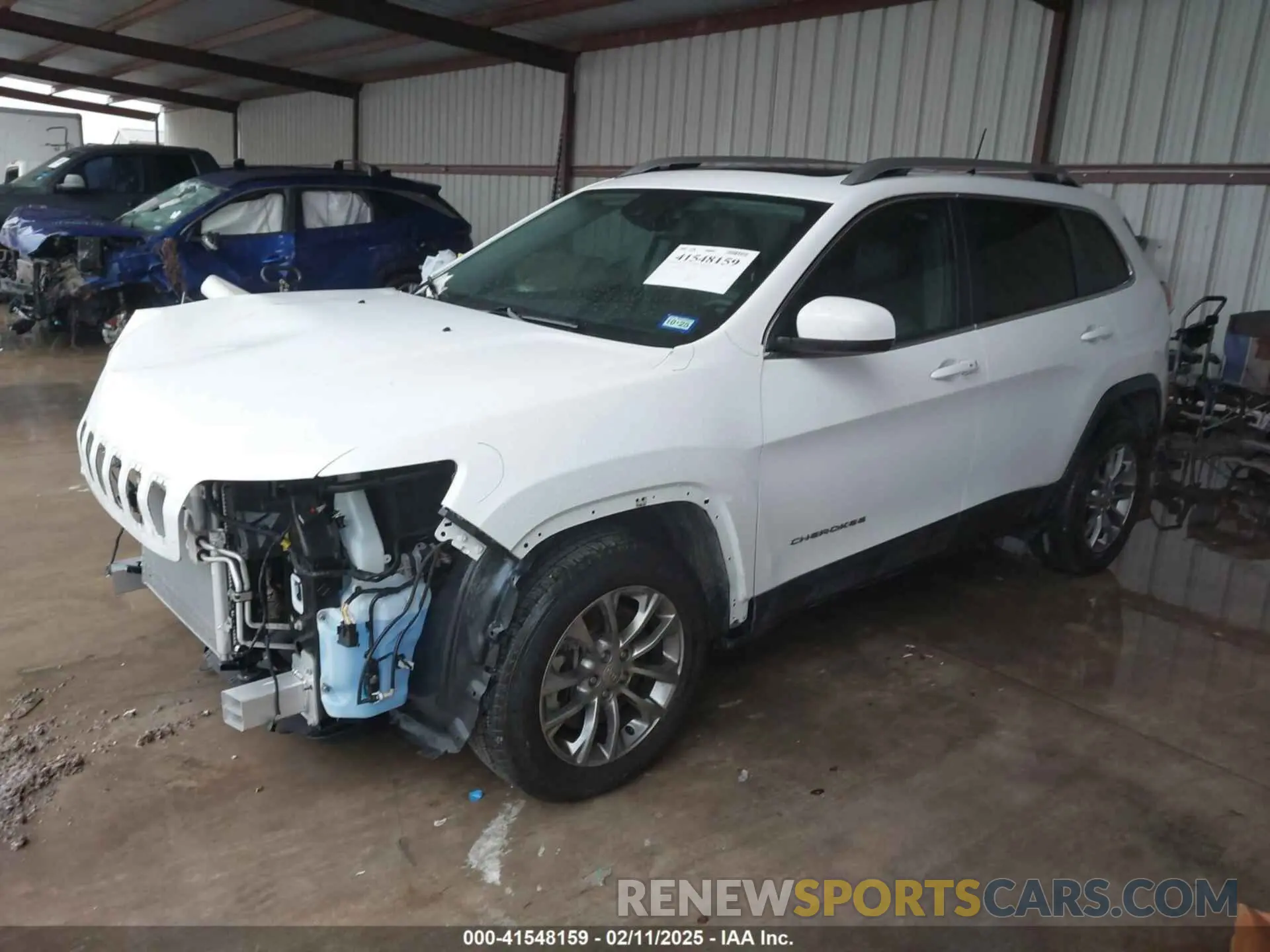 2 Фотография поврежденного автомобиля 1C4PJLMX7MD221078 JEEP CHEROKEE 2021