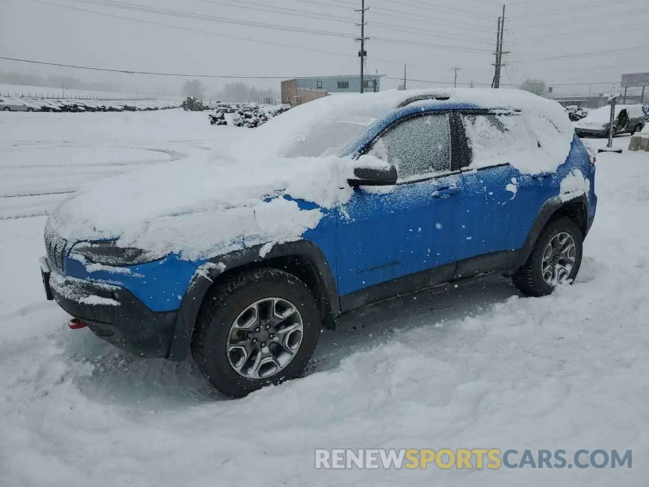 1 Photograph of a damaged car 1C4PJMBX4MD186752 JEEP CHEROKEE 2021
