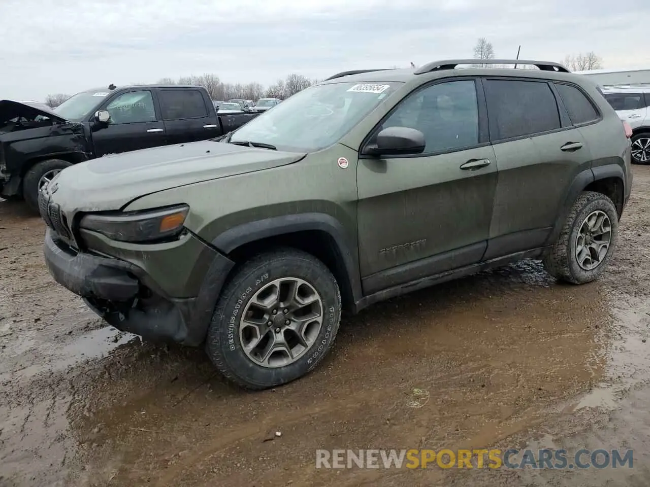 1 Photograph of a damaged car 1C4PJMBX4MD203131 JEEP CHEROKEE 2021