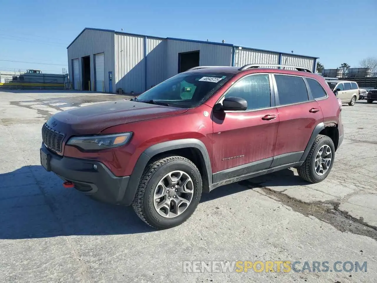 1 Photograph of a damaged car 1C4PJMBX7MD139411 JEEP CHEROKEE 2021