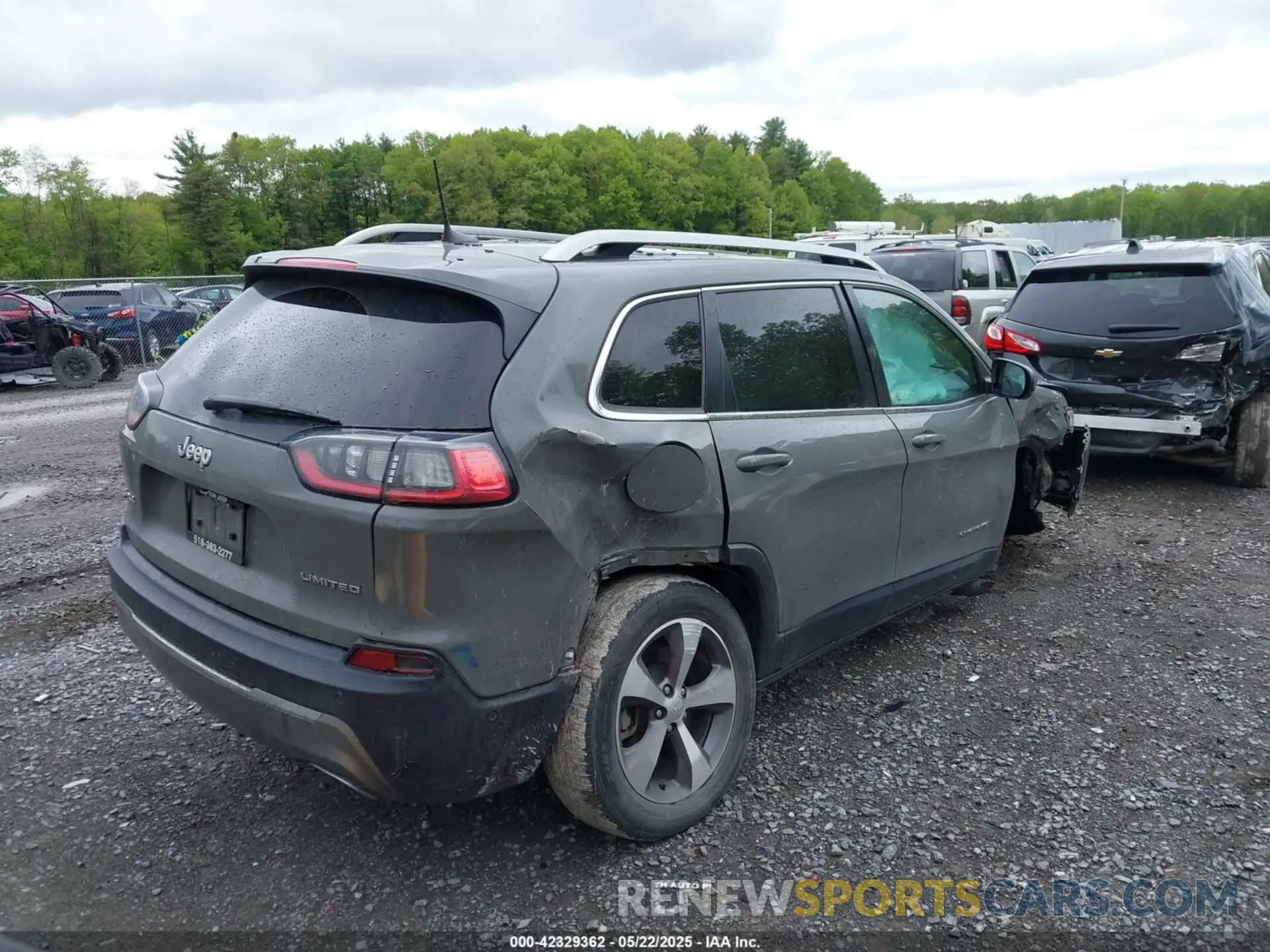 4 Фотография поврежденного автомобиля 1C4PJMDXXMD183304 JEEP CHEROKEE 2021