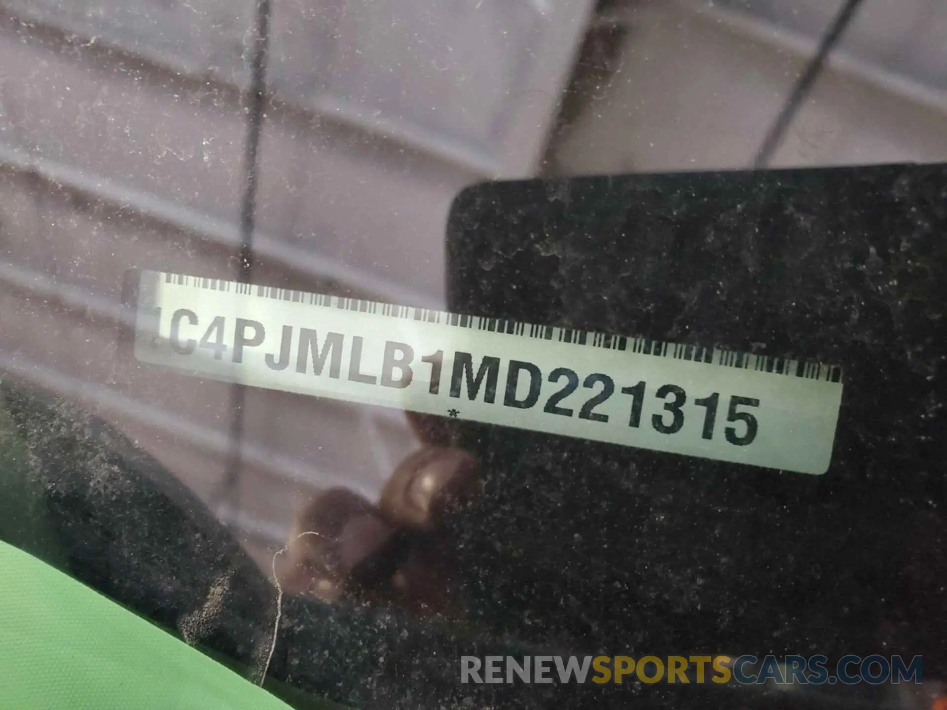 2 Photograph of a damaged car 1C4PJMLB1MD221315 JEEP CHEROKEE 2021