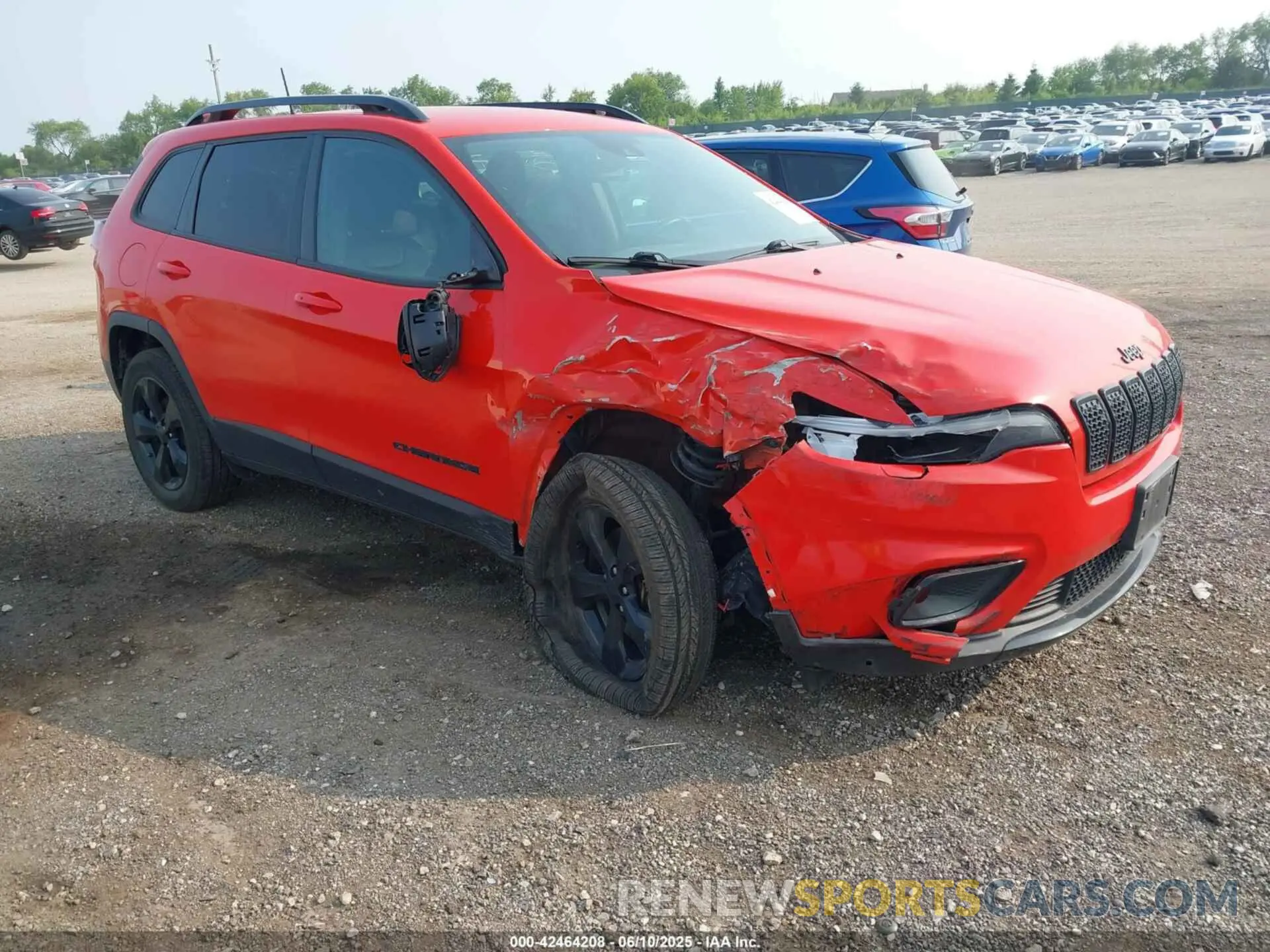 1 Фотография поврежденного автомобиля 1C4PJMLB8MD123639 JEEP CHEROKEE 2021