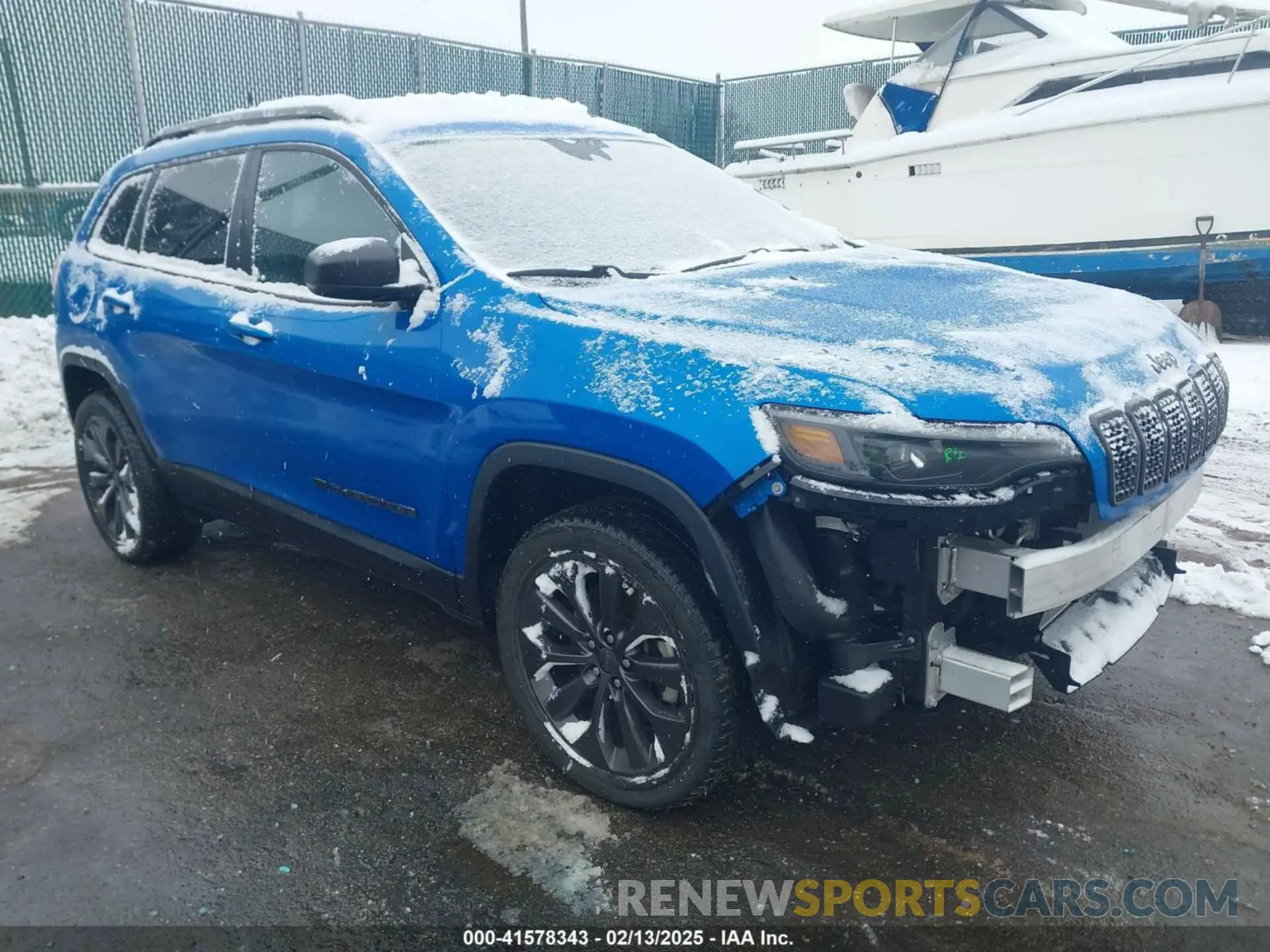 1 Photograph of a damaged car 1C4PJMMX0MD183196 JEEP CHEROKEE 2021
