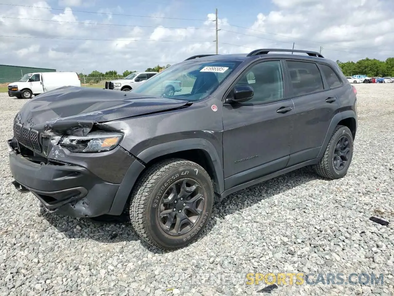 1 Photograph of a damaged car 1C4PJMBX1ND510760 JEEP CHEROKEE 2022