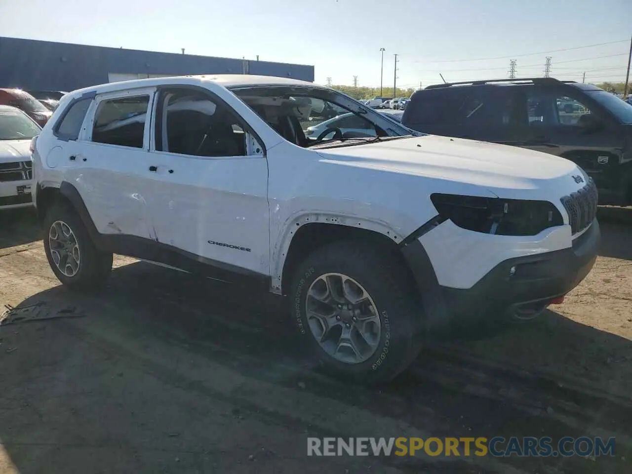 4 Фотография поврежденного автомобиля 1C4PJMBX1ND524383 JEEP CHEROKEE 2022