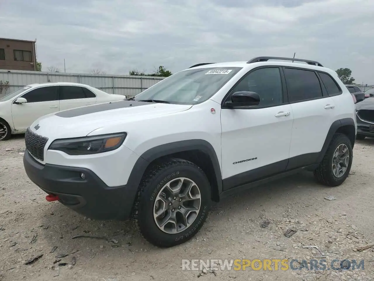 1 Photograph of a damaged car 1C4PJMBX2ND548837 JEEP CHEROKEE 2022