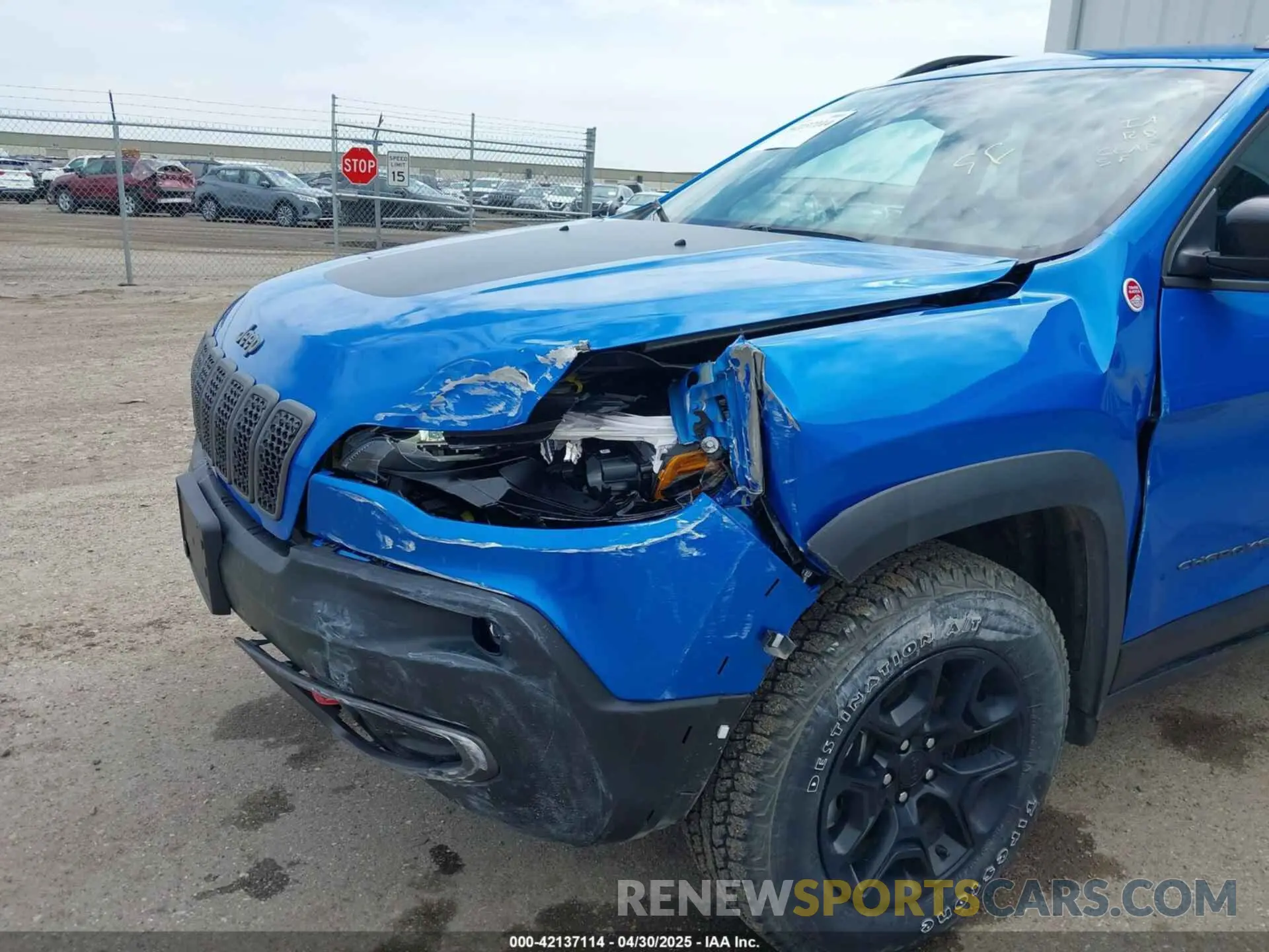 6 Фотография поврежденного автомобиля 1C4PJMBX4ND513488 JEEP CHEROKEE 2022