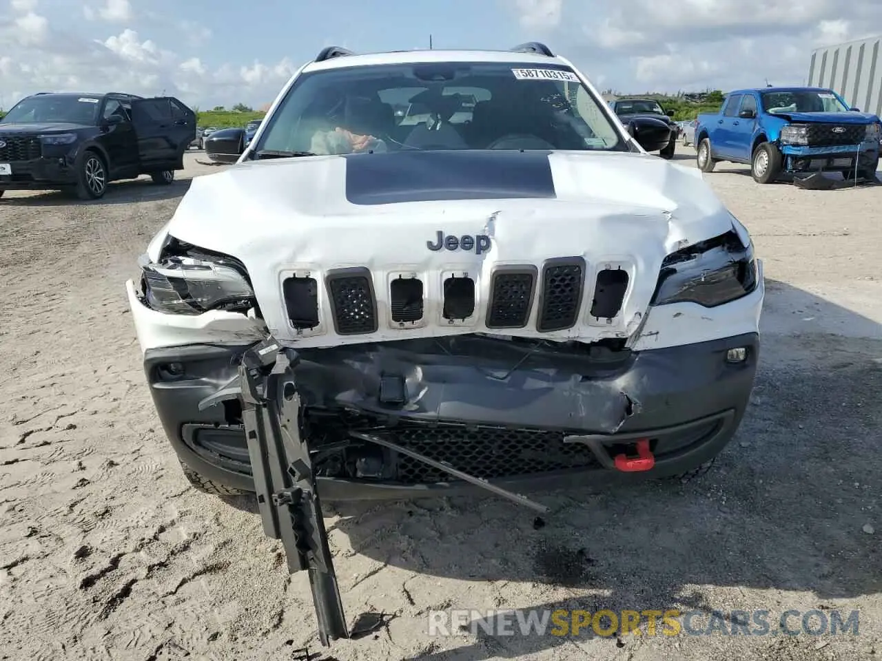 5 Фотография поврежденного автомобиля 1C4PJMBX4ND518819 JEEP CHEROKEE 2022