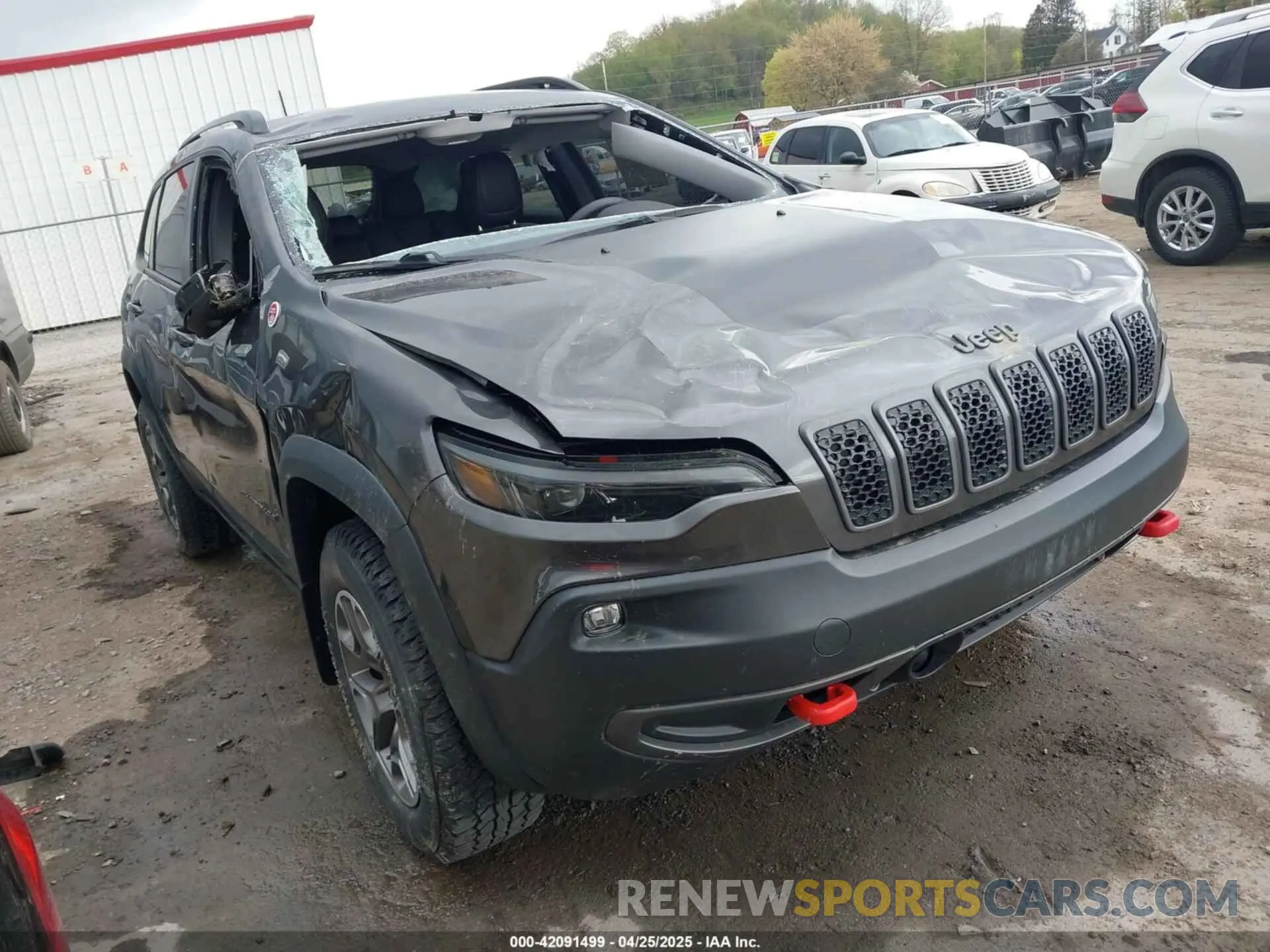 1 Photograph of a damaged car 1C4PJMBX5ND518361 JEEP CHEROKEE 2022