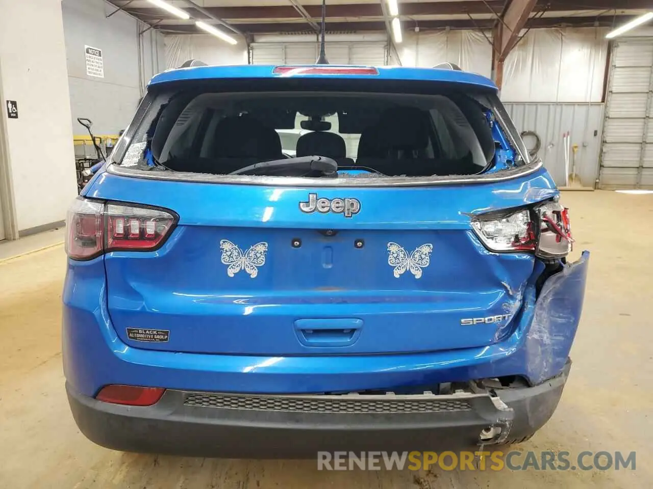 6 Фотография поврежденного автомобиля 3C4NJCAB0KT614119 JEEP COMPASS 2019