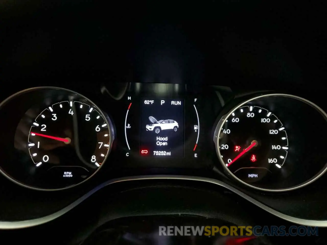 9 Фотография поврежденного автомобиля 3C4NJCAB0KT614119 JEEP COMPASS 2019