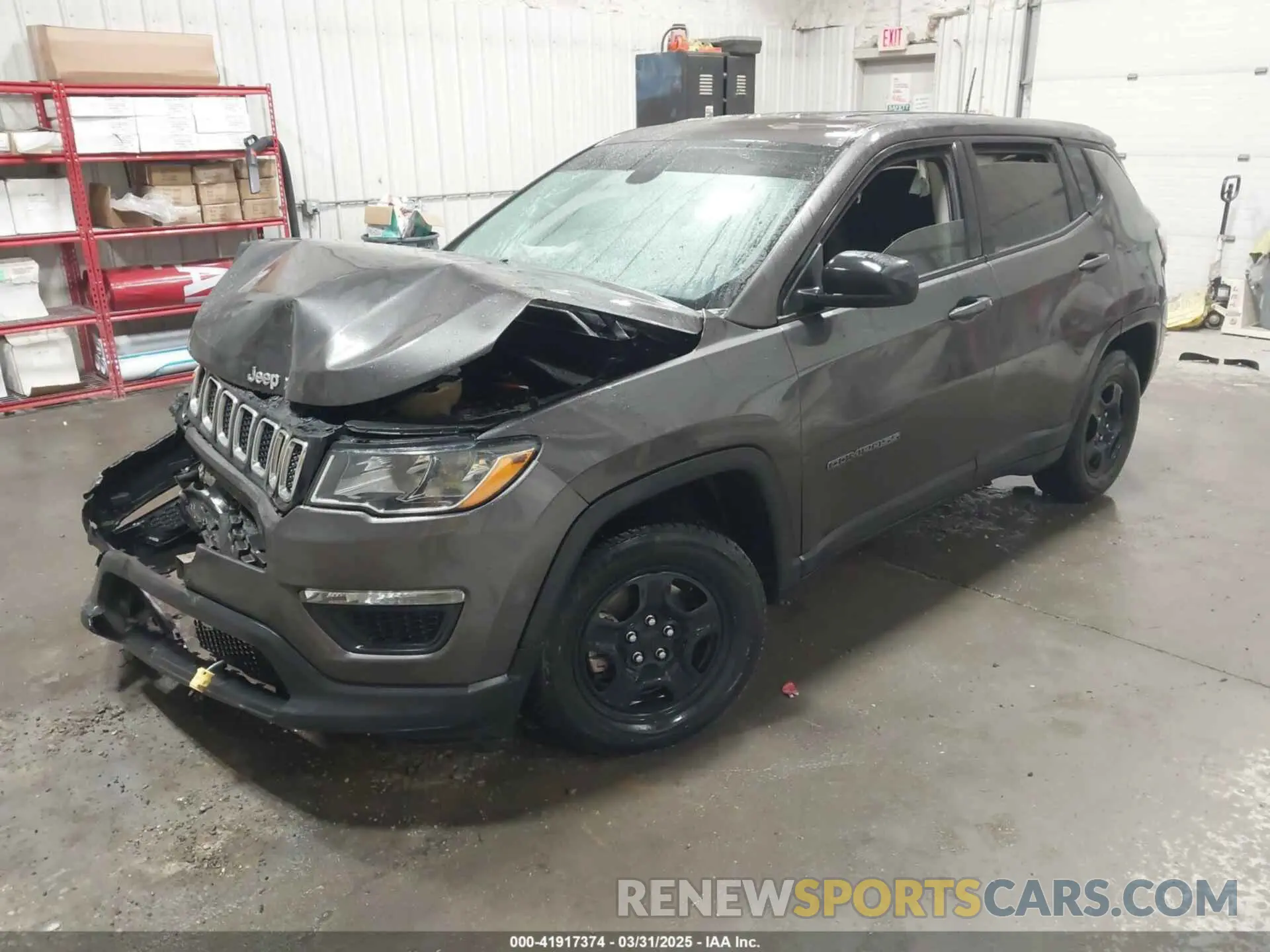 2 Фотография поврежденного автомобиля 3C4NJCAB1KT762800 JEEP COMPASS 2019
