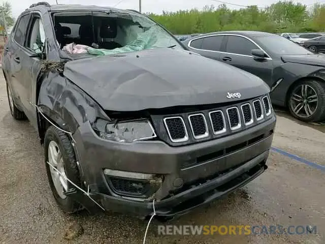14 Photograph of a damaged car 3C4NJCAB1KT847992 JEEP COMPASS 2019