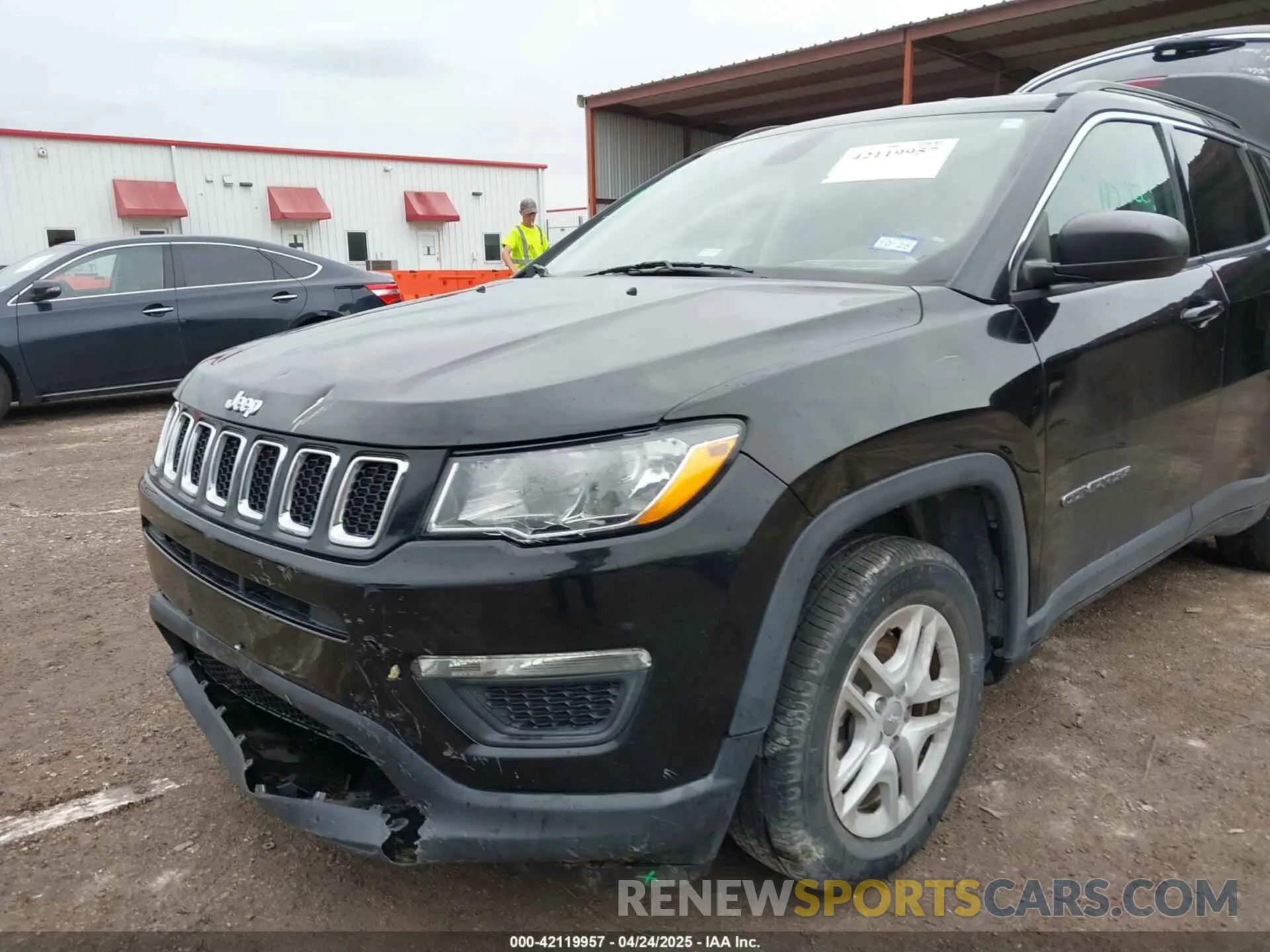 6 Photograph of a damaged car 3C4NJCAB2KT848049 JEEP COMPASS 2019