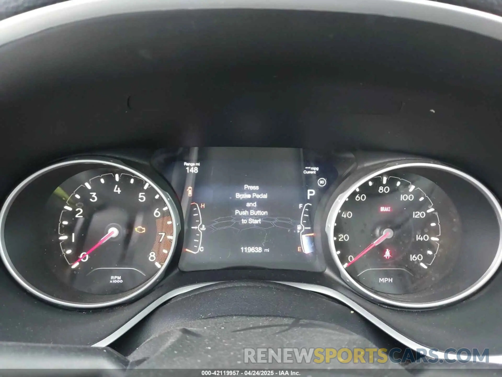 7 Photograph of a damaged car 3C4NJCAB2KT848049 JEEP COMPASS 2019