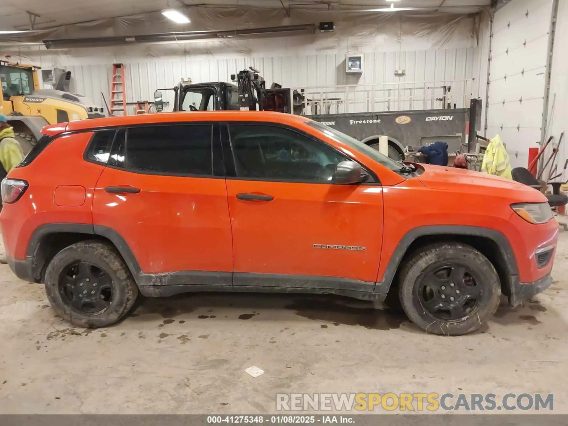 13 Photograph of a damaged car 3C4NJCAB3KT851008 JEEP COMPASS 2019
