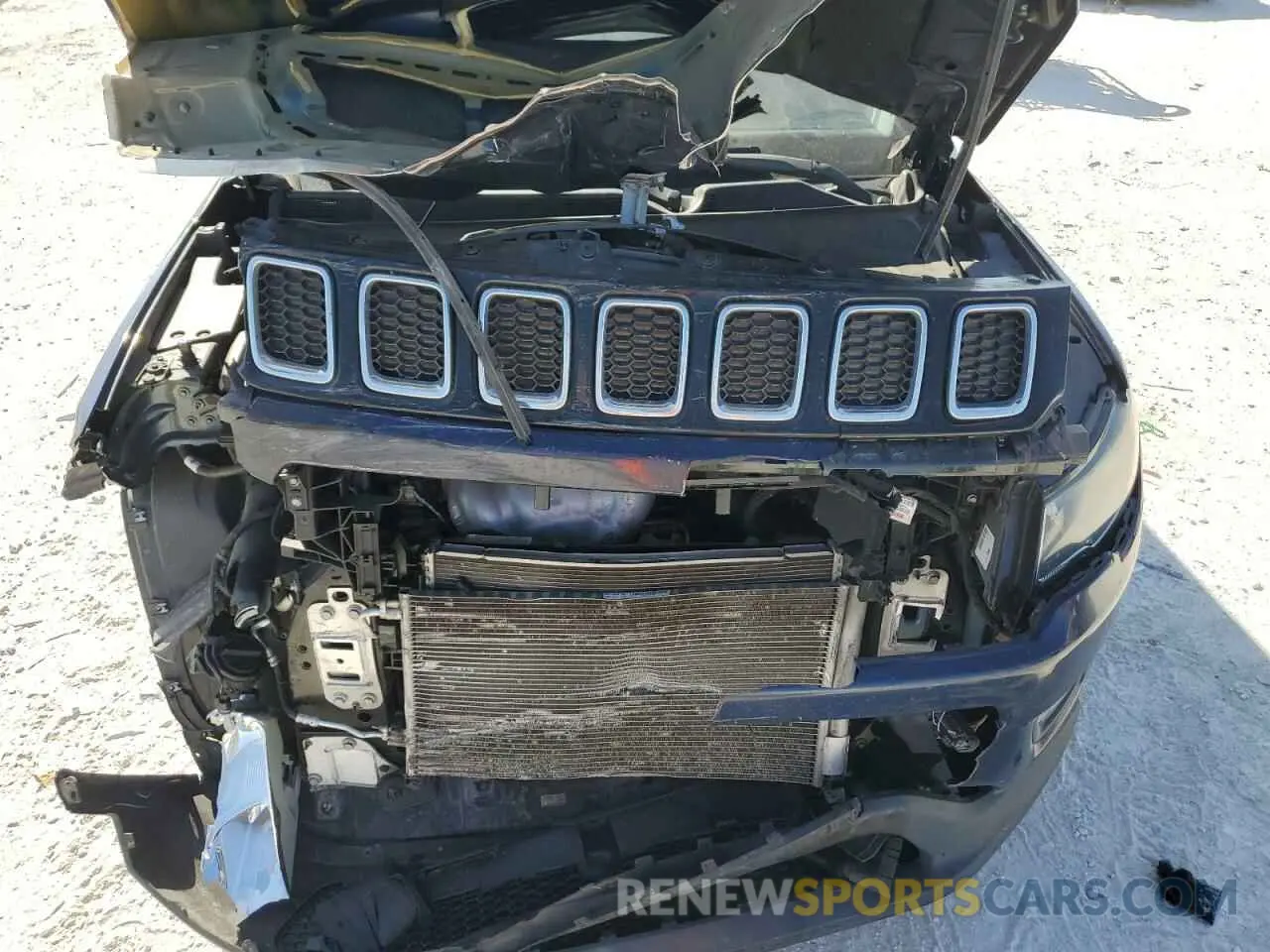 13 Photograph of a damaged car 3C4NJCAB5KT844352 JEEP COMPASS 2019
