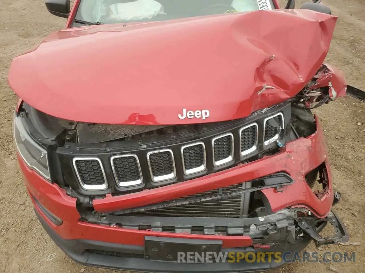 11 Фотография поврежденного автомобиля 3C4NJCABXKT715569 JEEP COMPASS 2019