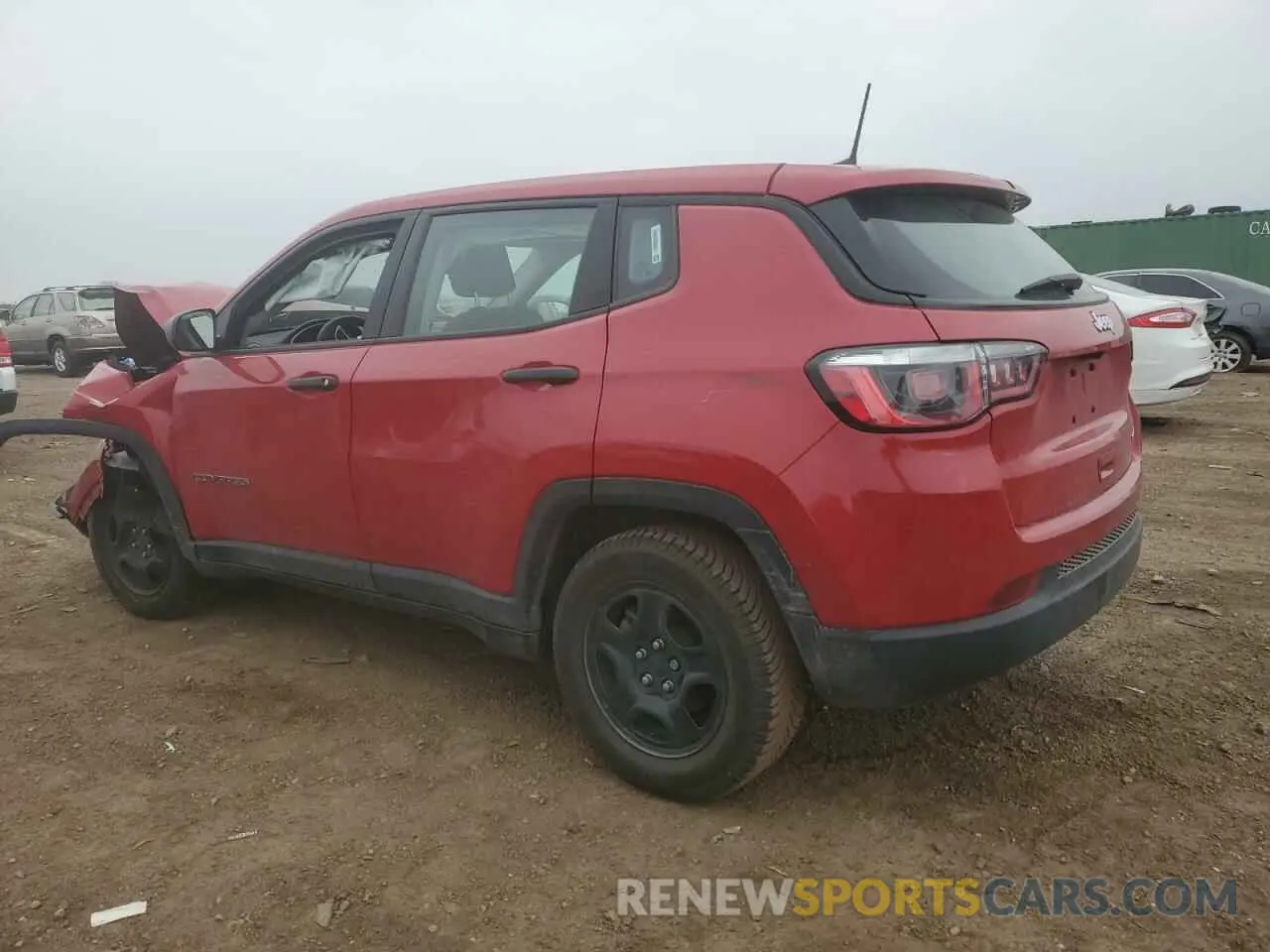 2 Фотография поврежденного автомобиля 3C4NJCABXKT715569 JEEP COMPASS 2019