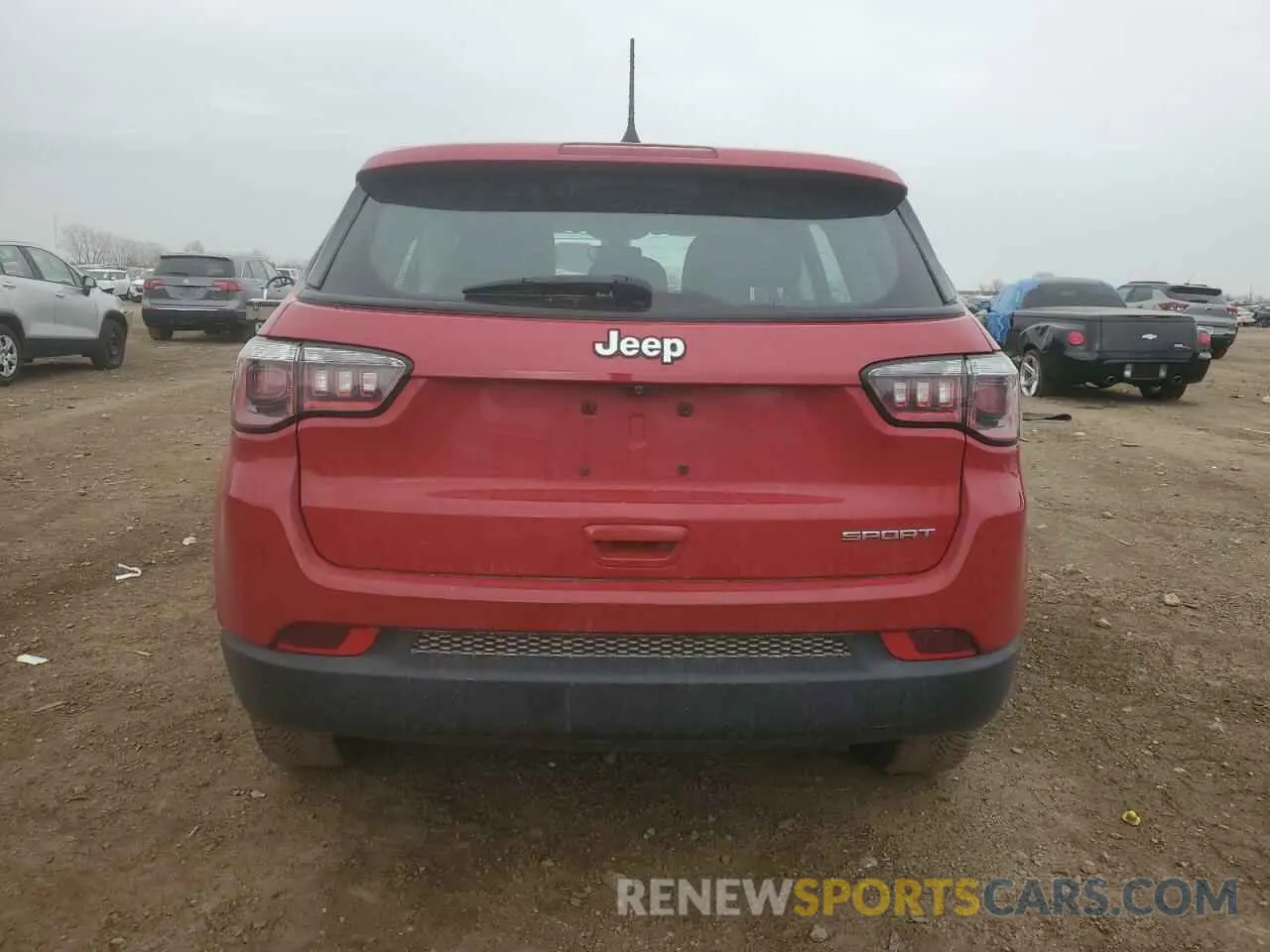 6 Фотография поврежденного автомобиля 3C4NJCABXKT715569 JEEP COMPASS 2019